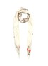 Main View - Click To Enlarge - ALEXANDER MCQUEEN - Chain Graphic Print Silk Shawl