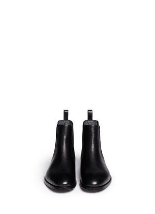 Figure View - Click To Enlarge - LANVIN - Caviar grain leather Chelsea boots