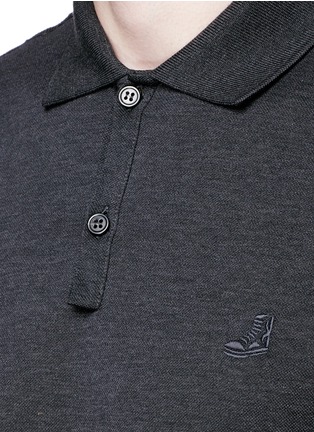 Detail View - Click To Enlarge - LANVIN - Sneaker logo polo shirt