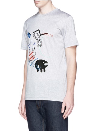 Front View - Click To Enlarge - LANVIN - Monster sketch print T-shirt