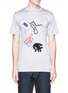 Main View - Click To Enlarge - LANVIN - Monster sketch print T-shirt