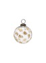Main View - Click To Enlarge - SHISHI - Floral Embellished Glass Ball Ornament – Clear/Gold