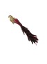 Main View - Click To Enlarge - SHISHI - Glitter Sequin Feather Bird Ornament – Red/Gold