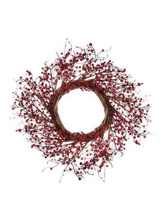 Main View - Click To Enlarge - SHISHI - Berry Wreath Ornament – Red