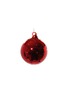 Main View - Click To Enlarge - SHISHI - Glitter Dot Shiny Glass Ball Ornament – Red/Gold