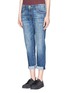 Front View - Click To Enlarge - CURRENT/ELLIOTT - 'The Fling' stud jeans