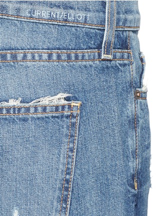 Detail View - Click To Enlarge - CURRENT/ELLIOTT - 'The Fling' distressed jeans