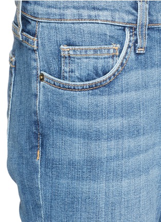 Detail View - Click To Enlarge - CURRENT/ELLIOTT - 'The Cropped Straight' relax fit jeans
