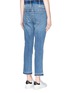 Back View - Click To Enlarge - CURRENT/ELLIOTT - 'The Cropped Straight' relax fit jeans