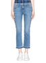Main View - Click To Enlarge - CURRENT/ELLIOTT - 'The Cropped Straight' relax fit jeans