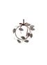 Main View - Click To Enlarge - SHISHI - Glitter Cone Wreath – Silver