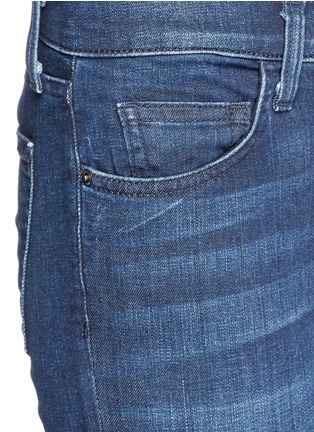 Detail View - Click To Enlarge - CURRENT/ELLIOTT - 'The Stiletto' high waist jeans