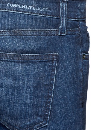Detail View - Click To Enlarge - CURRENT/ELLIOTT - 'The Stiletto' high waist jeans