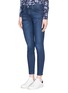 Front View - Click To Enlarge - CURRENT/ELLIOTT - 'The Stiletto' high waist jeans