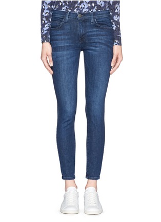 Main View - Click To Enlarge - CURRENT/ELLIOTT - 'The Stiletto' high waist jeans