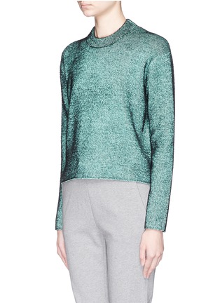 Front View - Click To Enlarge - T BY ALEXANDER WANG - Contrast rib knit sweater