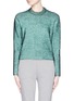 Main View - Click To Enlarge - T BY ALEXANDER WANG - Contrast rib knit sweater