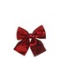 Main View - Click To Enlarge - SHISHI - Sequin Bow Ornament with Clip – Red