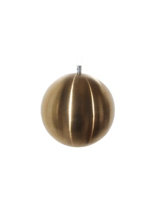 Main View - Click To Enlarge - SHISHI - Brushed Stainless Steel Ball Ornament – Gold