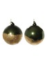 Main View - Click To Enlarge - SHISHI - Gold Foil Glass Ball Ornament – Green/Gold