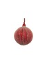 Main View - Click To Enlarge - SHISHI - Sugared Glitter Glass Ball Ornament – Red/Champagne