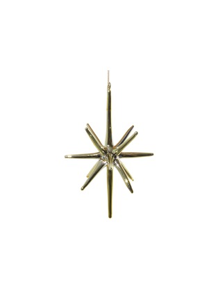 Main View - Click To Enlarge - SHISHI - 3D Glass Star Ornament – Light Gold