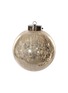 SHISHI Antique Metal XXL Glass Ball Ornament – Gold