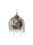 Main View - Click To Enlarge - SHISHI - Metal Chain Glass Ball Ornament – Clear/Gold