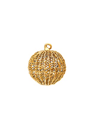 Main View - Click To Enlarge - SHISHI - Shiny Glass Spun Ball Ornament – Gold