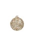Main View - Click To Enlarge - SHISHI - Sequin Glitter Glass Ball Ornament – Gold