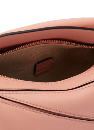 Detail View - Click To Enlarge - LOEWE - Puzzle Mini' leather crossbody bag