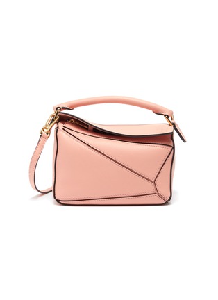 Main View - Click To Enlarge - LOEWE - Puzzle Mini' leather crossbody bag