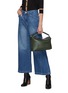 Front View - Click To Enlarge - LOEWE - Puzzle Edge' small leather bag