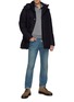 Figure View - Click To Enlarge - ISAIA - V Neck Long Sleeved Wool Sweater