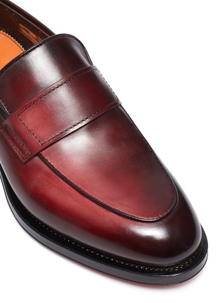 Detail View - Click To Enlarge - SANTONI - Penny Loafer