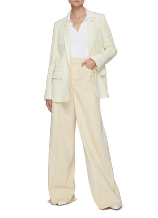 Figure View - Click To Enlarge - VICTORIA, VICTORIA BECKHAM - Relaxed tailored jacket