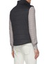 Back View - Click To Enlarge - EQUIL - Buttoned Cashmere Vest