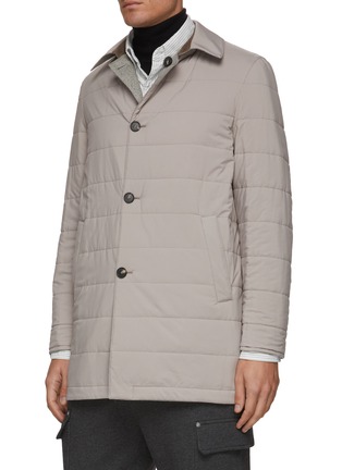 Detail View - Click To Enlarge - EQUIL - REVERSIBLE WATER RESISTANT COAT