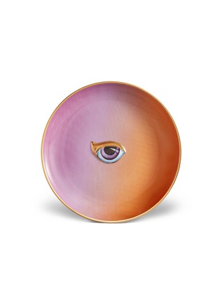 Main View - Click To Enlarge - L'OBJET - Lito Plate – Purple/Orange