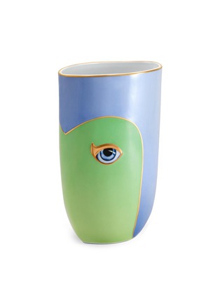 Main View - Click To Enlarge - L'OBJET - Lito Vase – Blue/Green