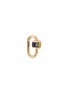 Main View - Click To Enlarge - MARLA AARON - Baguette Baby ROYGBV Yellow Gold Lock