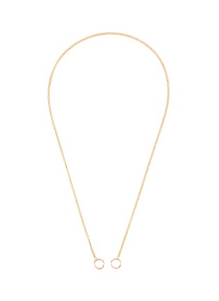 Main View - Click To Enlarge - MARLA AARON - 14K Yellow Gold Fine Curb Chain