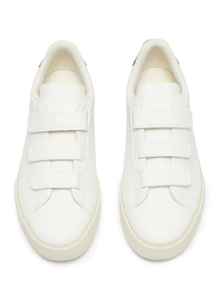 Detail View - Click To Enlarge - VEJA - Recife' ChromeFree Leather Velcro Sneakers