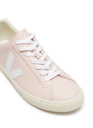 Detail View - Click To Enlarge - VEJA - Esplar' Leather Lace Up Sneakers