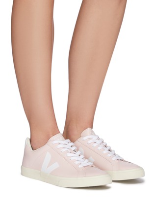 Figure View - Click To Enlarge - VEJA - Esplar' Leather Lace Up Sneakers