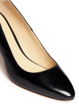 Detail View - Click To Enlarge - COLE HAAN - 'Bethany' leather pumps