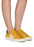 Figure View - Click To Enlarge - VEJA - Campo' Nubuck Lace Up Sneakers