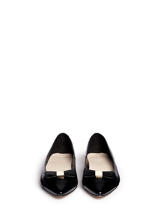 Figure View - Click To Enlarge - COLE HAAN - 'Juliana' bow leather flats