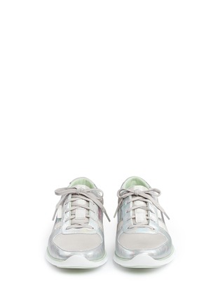Figure View - Click To Enlarge - COLE HAAN - ZeroGrand' iridescent stripe neoprene sneakers