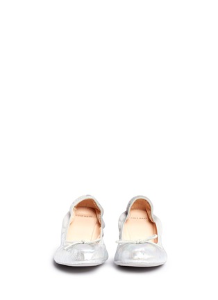Figure View - Click To Enlarge - COLE HAAN - 'Manhattan' leather demi ballerina flats
